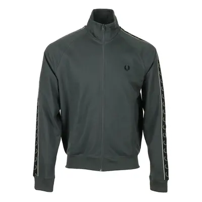 Fred Perry Contrast Tape Track Jacket Šedá