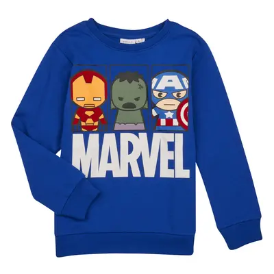 Name it NMMJEBIN MARVEL SWEAT Modrá