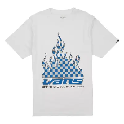 Vans REFLECTIVE CHECKERBOARD FLAME SS Bílá