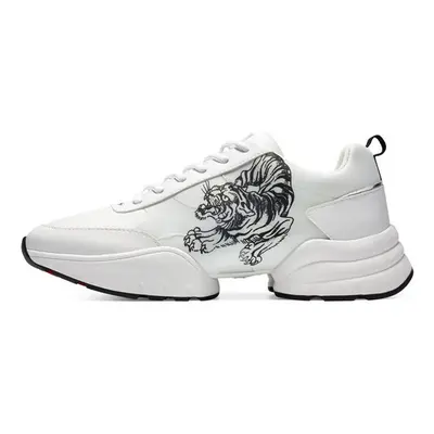 Ed Hardy Caged runner tiger white-black Bílá