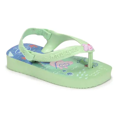 Havaianas BABY PEPPA PIG Zelená