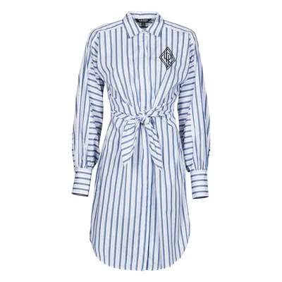 Lauren Ralph Lauren ESSIEN-LONG SLEEVE-DAY DRESS Modrá