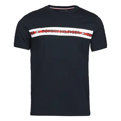 Tommy Hilfiger CN SS TEE LOGO Modrá