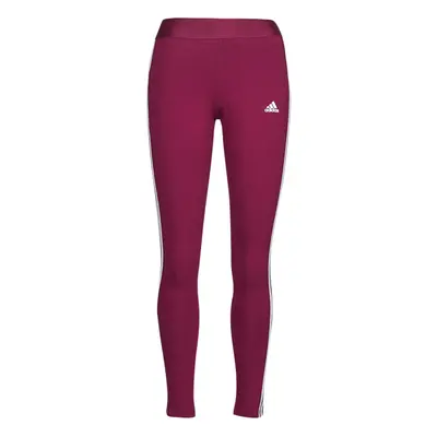 adidas 3 Stripes Leggings Bordó