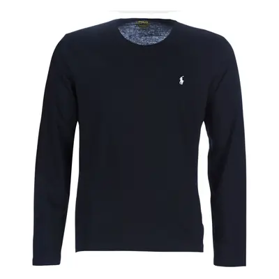 Polo Ralph Lauren L/S CREW SLEEP TOP Černá