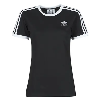 adidas 3 STRIPES TEE Černá