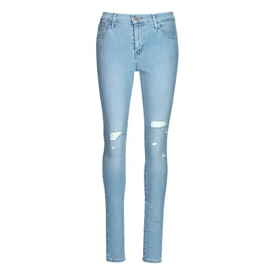 Levis 720 HIRISE SUPER SKINNY Modrá