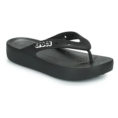 Crocs Classic Platform Flip W Černá