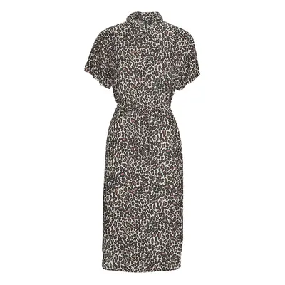 Vero Moda VMBUMPY SS CALF SHIRT DRESS NOOS ruznobarevne