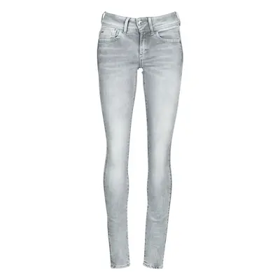 G-Star Raw LYNN MID SKINNY WMN Šedá