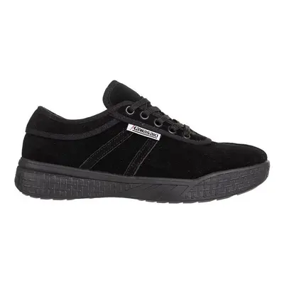 Kawasaki Leap Suede Shoe K204414 1001S Black Solid Černá