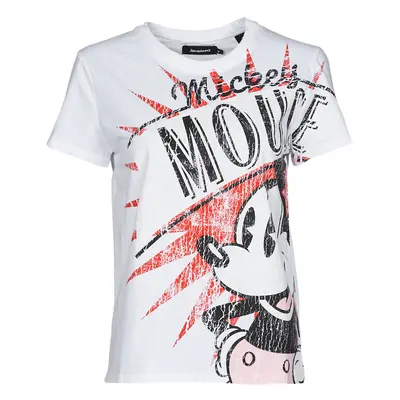 Desigual TS_MICKEY BOOM Bílá