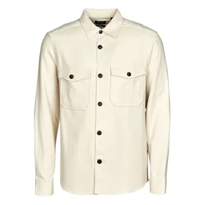 Only & Sons ONSMILO LS SOLID OVERSHIRT NOOS Bílá