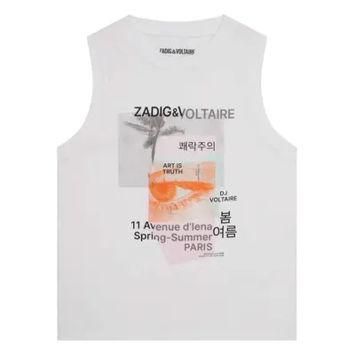 Zadig & Voltaire X15378-10P-C Bílá