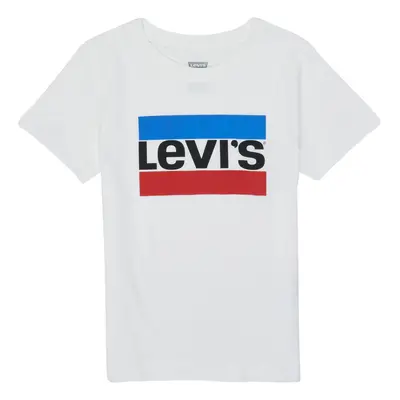 Levis SPORTSWEAR LOGO TEE Bílá