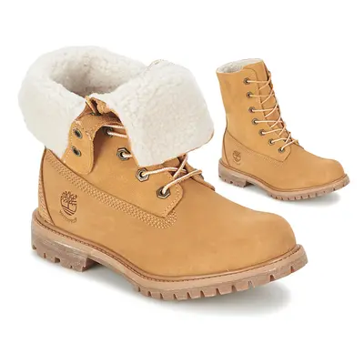 Timberland AUTHENTICS TEDDY FLEECE WP FOLD DOWN Béžová