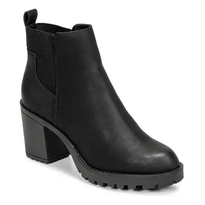 Only BARBARA HEELED BOOTIE Černá