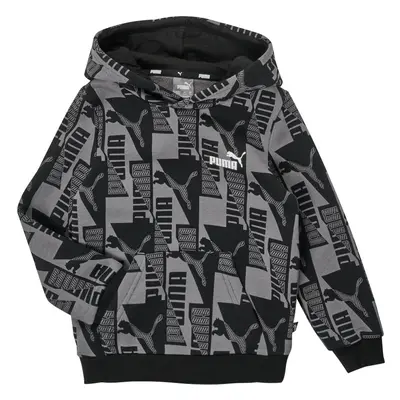 Puma PUMA POWER AOP HOODIE Šedá