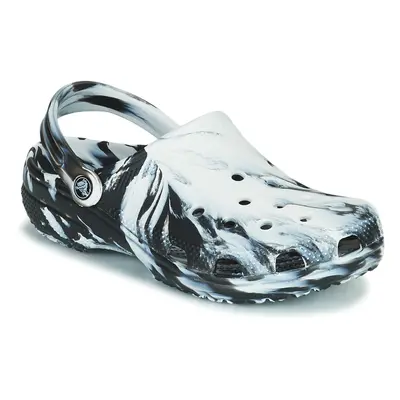 Crocs CLASSIC MARBLED CLOG Černá