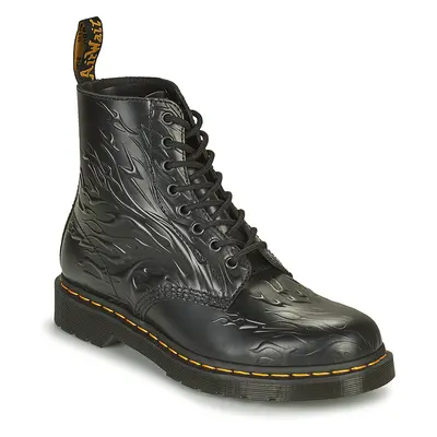 Dr. Martens 1460 FLAMES Černá