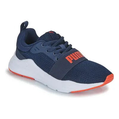 Puma JR PUMA WIRED RUN Tmavě modrá