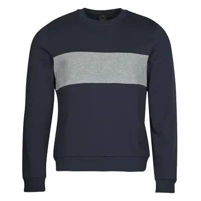 Geox M SWEATER R-NECK BAN Tmavě modrá