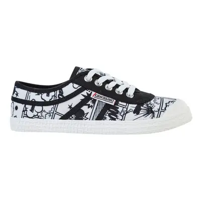 Kawasaki Cartoon Canvas Shoe K202410 1002 White Bílá