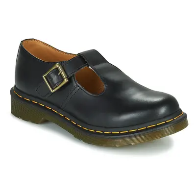 Dr. Martens POLLEY BLACK SMOOTH Černá