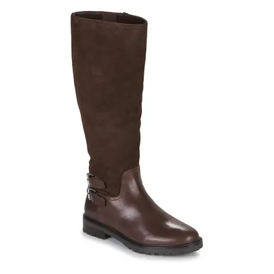 Lauren Ralph Lauren EMELIE-BOOTS-TALL BOOT Hnědá