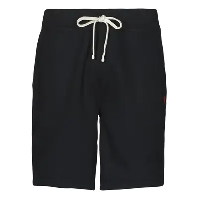 Polo Ralph Lauren SHORT MOLTONE EN COTON LOGO PONY PLAYER Černá