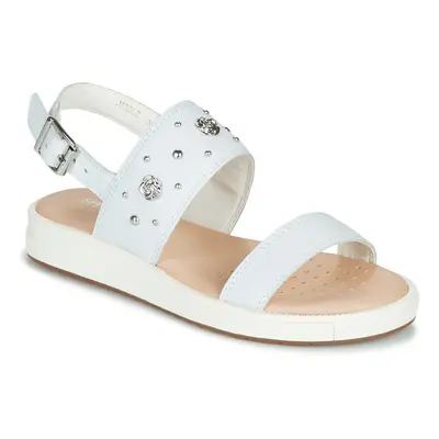 Geox J SANDAL REBECCA GIR Bílá