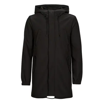 Only & Sons ONSHALL HOOD SOFTSHELL PARKA Černá