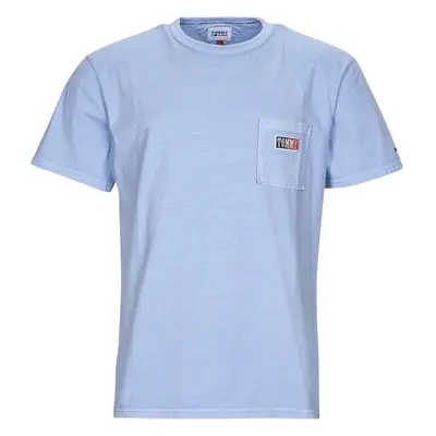 Tommy Jeans TJM CLSC TIMELESS TOMMY TEE Modrá