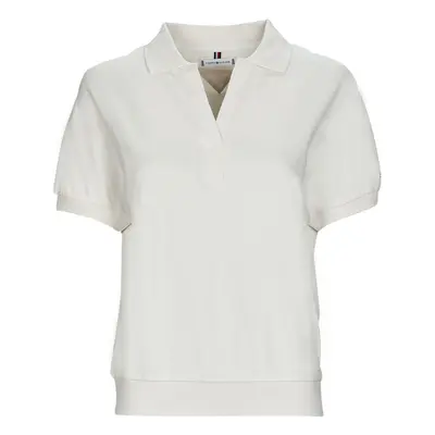 Tommy Hilfiger RELAXED LYOCELL POLO SS Bílá