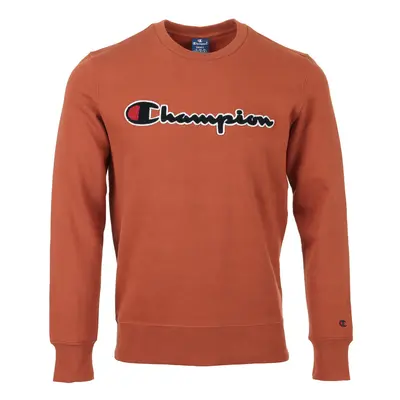 Champion Crewneck Sweatshirt Hnědá