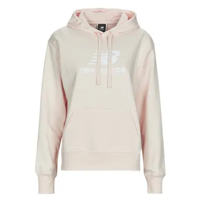 New Balance Essentials Stacked Logo Hoodie Béžová