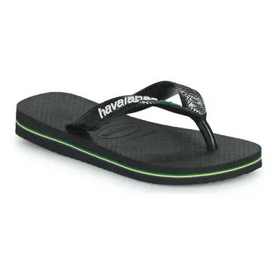 Havaianas BRASIL LOGO Černá