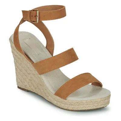 Only ONLAMELIA-16 WEDGE SANDAL Hnědá