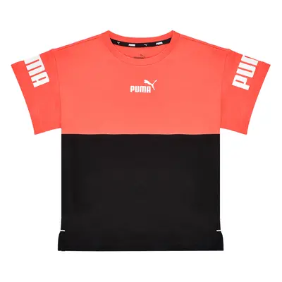 Puma PUMA POWER COLORBLOCK TEE ruznobarevne