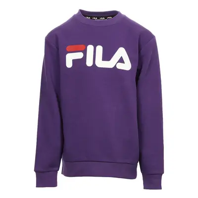 Fila Classic Logo Crew Kids Fialová