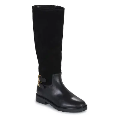 Lauren Ralph Lauren EMELIE-BOOTS-TALL BOOT Černá