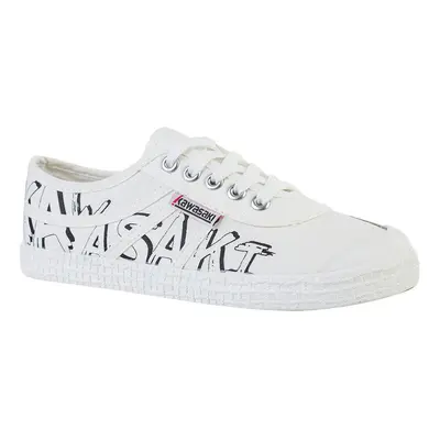 Kawasaki Graffiti Canvas Shoe K202416 1002 White Bílá