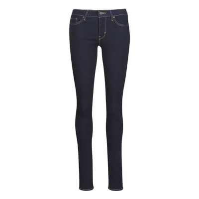 Levis 711 SKINNY Modrá