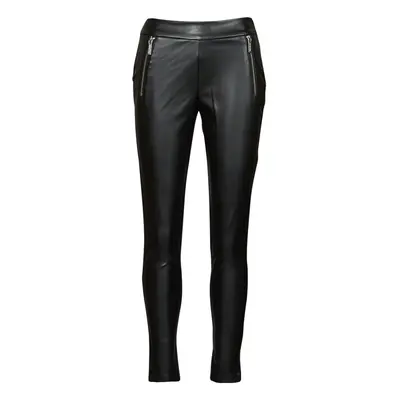 MICHAEL Michael Kors ZIP FRONT LEGGING Černá