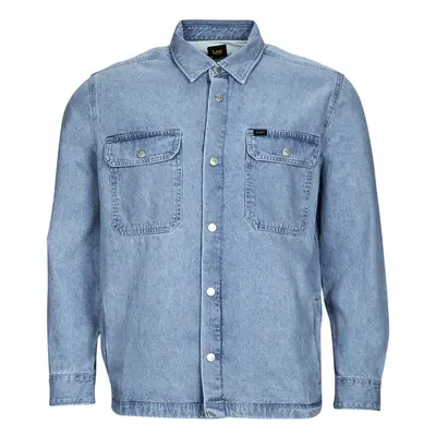 Lee WORKWEAR OVERSHIRT Modrá