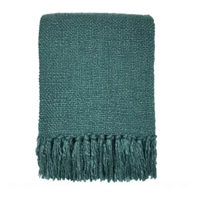 Malagoon Lake green solid throw (NEW) Zelená