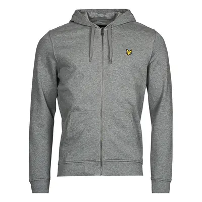 Lyle & Scott Zip Through Hoodie Šedá