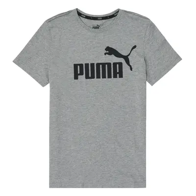 Puma ESSENTIAL LOGO TEE Šedá