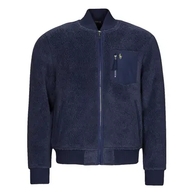 Polo Ralph Lauren LSBOMBERM5-LONG SLEEVE-FULL ZIP Tmavě modrá