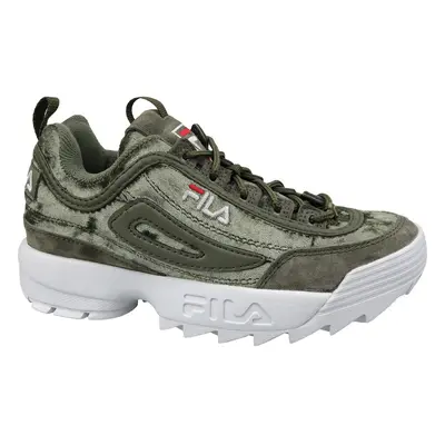 Fila Disruptor S Wmn Low Zelená